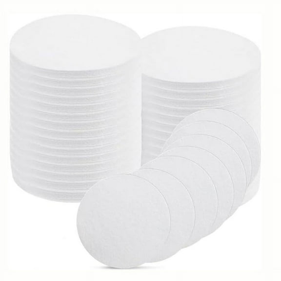 110 Sheets Microwave Kiln Papers4.7 Inch Round Ceramic Fiber Paper Insulation Ceramic Fiber Blanket for Glass Fusing DIY