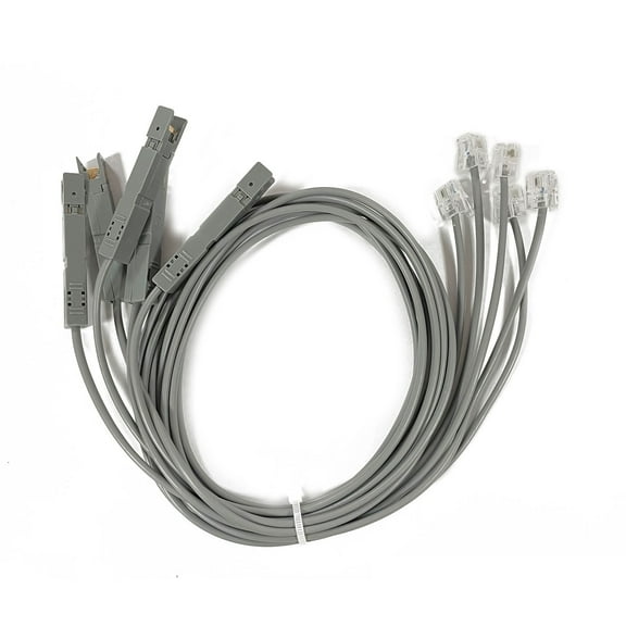 110 Test for Head Clip 110 RJ11 RJ45 Voice Module Test Cord Lead For Telecom Panel Voice Test Too
