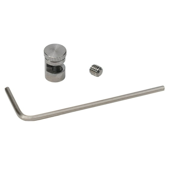 110 Thumb Stud Push Cutter Button 416 Steel Material 110 Screw Pusher Screw White