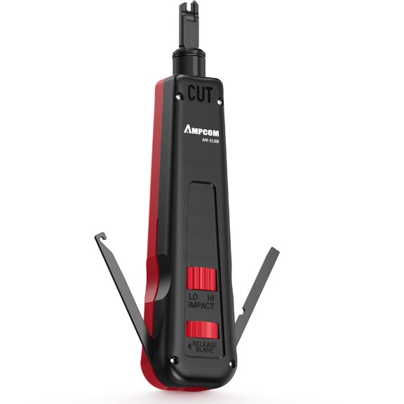110 Type Impact Punch Down Tool with Cable Hook 23/24AWG Compatible