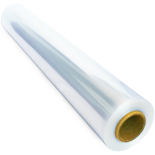 110 ft Clear Cellophane Wrap Roll (31.5 in x 110 ft) Cellophane Roll