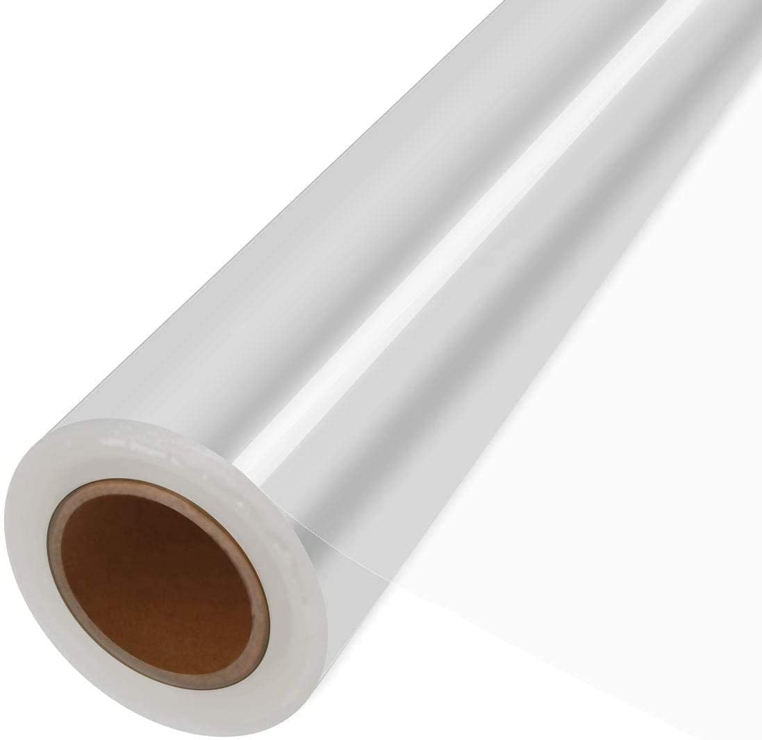 110 ft Clear Cellophane Wrap Roll (35 in x 110 ft), 3 Mil Thickness