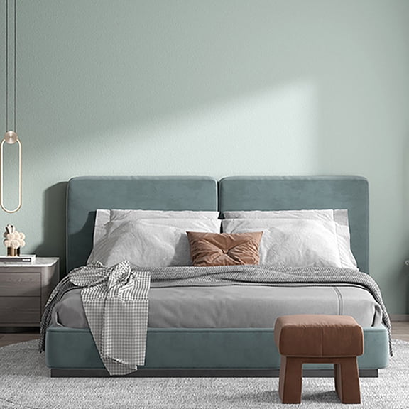 110"x20" Textured Wall Paper Stick and Peel Green Contact Paper, Grasscloth Faux Linen Removable Navy Waterproof Self Adhesive Vinyl for Bedroom, Living Room