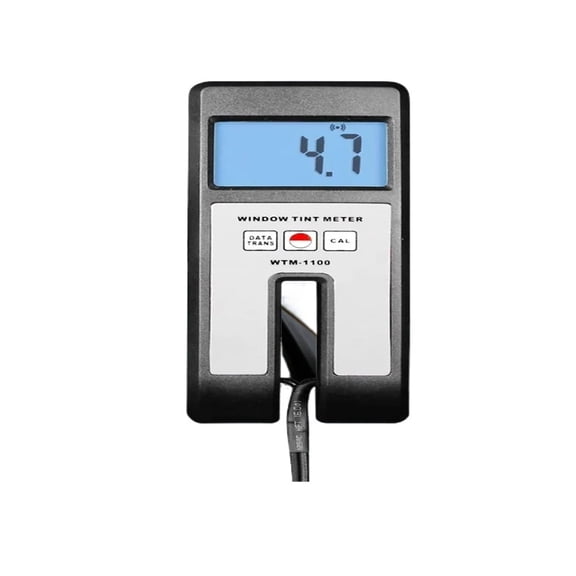 1100 Digital 18mm Thickness Window Tint Meter, 100% Ran s Plastic Visual Light Transmission With Sensor