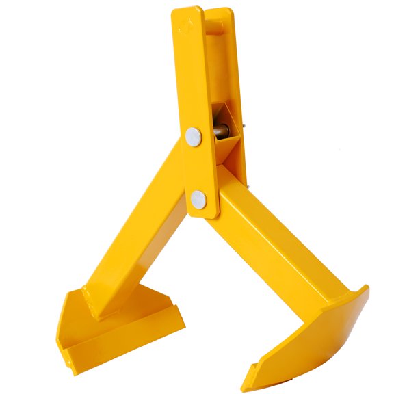 1100 LBS WLL Heavy Duty Steel Drum Lifter - Secure Reliable Yellow Drum Handling Tool