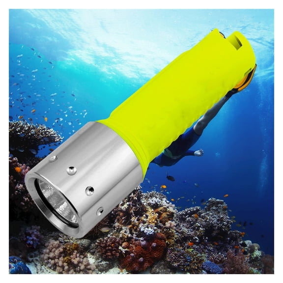1100 Lumens LED Diving Flashlight Lantern Waterproof Underwater Flashlight Torch Light Lamp Diver ,Easy to Carry