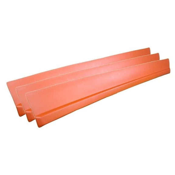 1100-OR Dirt Rocker Panel Set, Orange - 3 Piece