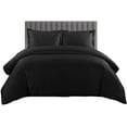 thumbnail image 1 of 1100 TC 100% Egyptian Cotton Duvet set Zipper Closur Ultra Soft Durable and Fade Resistant Color Black Solid size Twin/Twin Xl, 1 of 2