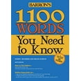 thumbnail image 1 of Pre-Owned 1100 Words You Need to Know (Paperback) 1438001665 9781438001661, 1 of 1