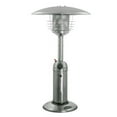 thumbnail image 1 of 11000 BTU Steel Propane Cylindrical Pole Tabletop Patio Heater, Silver, 1 of 1