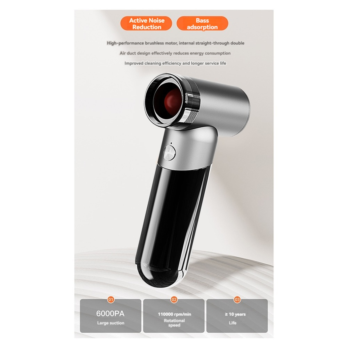 110000RPM Mini Turbo Jet Fan Compression Blower Violent Blower