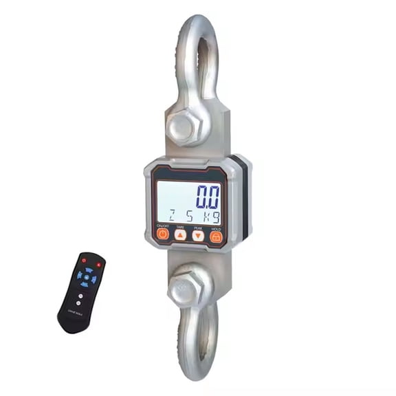 11000lbs/5T Elevator Rope Tension Meter Rope Force Scale Tester Digital Dynamometer Crane Scale 5000kg2kg