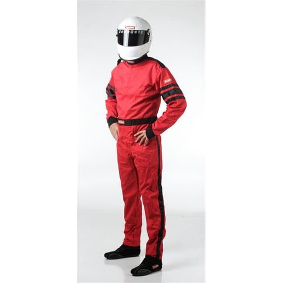 110016 SFI-1 1-L Red Driving Suit, Extra Large