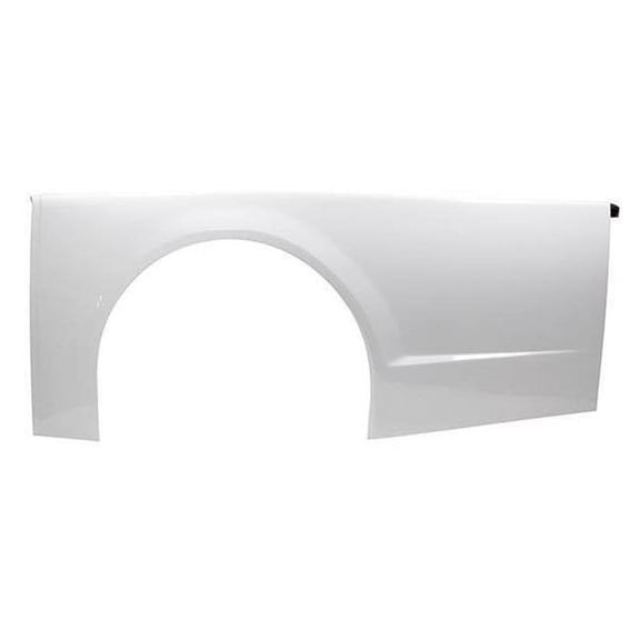 11002-27351-WL 2019 Late Model Plastic Quarter Panel, White - Left