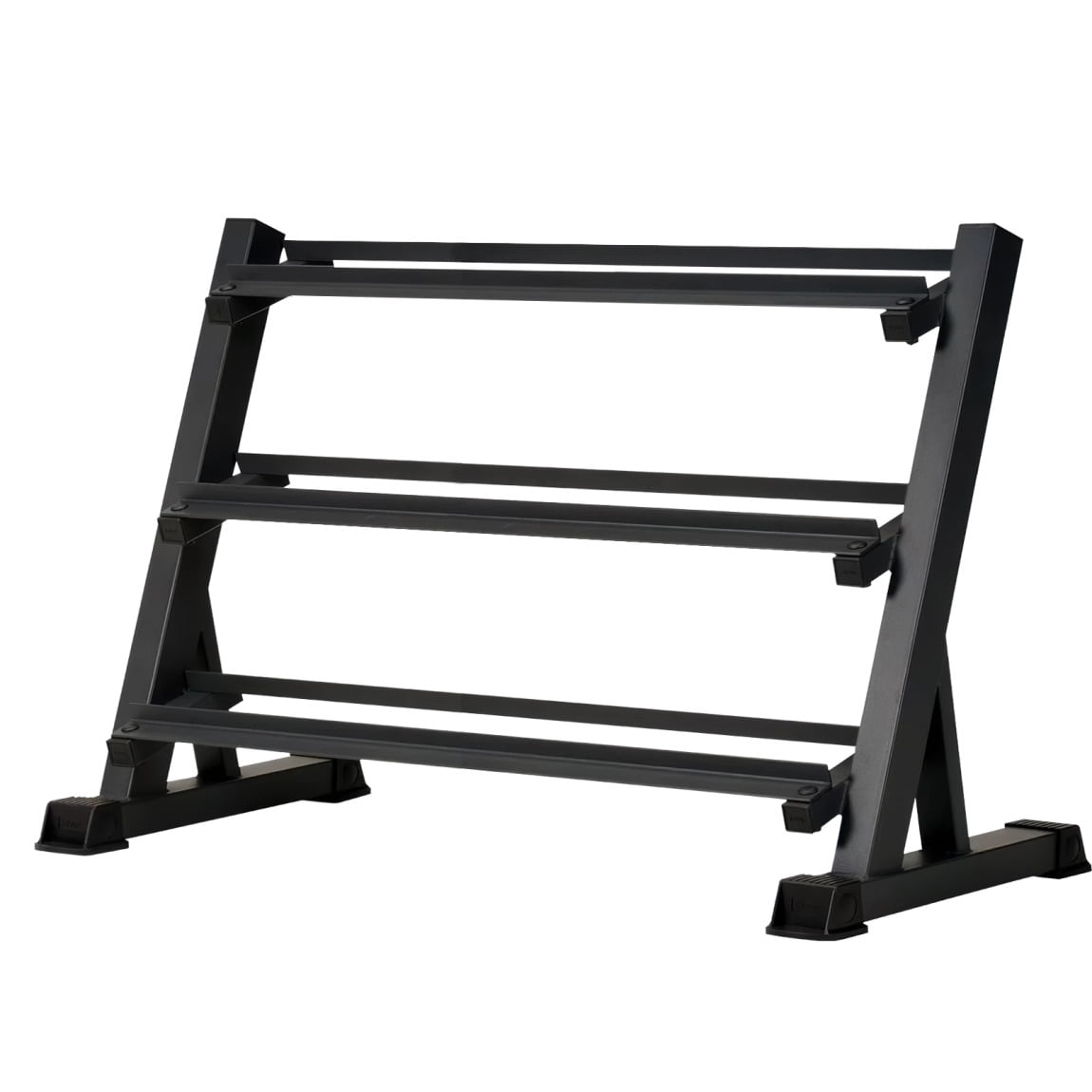 1100LB Capacity Adjustable 3-Tier Dumbbell Rack for Home Gyms - Space ...