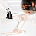 thumbnail image 1 of 1100LBS Capacity Full Electric Pallet Stacker Walkie Forklift - 5.6FT Lifting Height Portable Material Handling Lift Truck with Foldable Design for Warehouse, Factory, Logistics & Retail, 1 of 8
