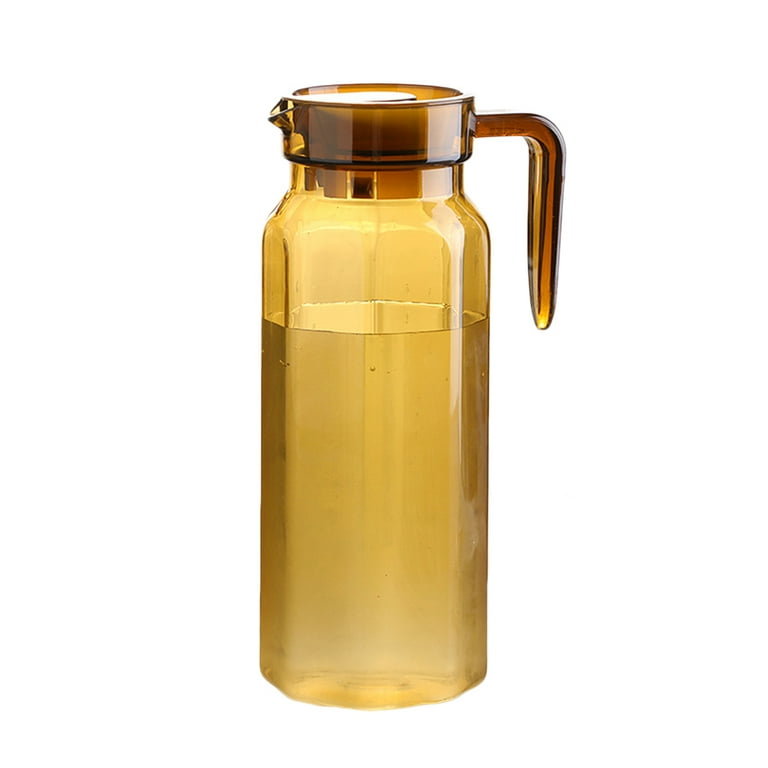 1pc 1100ml Acrylic Plastic Pitcher For Restaurant, Large Capacity Beverage  & Juice Jug, Commercial Iced Tea & Lemonade Jug