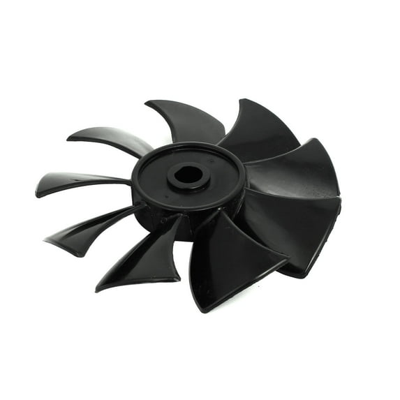 1100W/1500W 135mm Diameter 9 Vane Air Compressor Replacement Fan Black