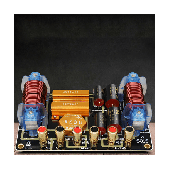 1100W Audio Frequency Divider Two Way Speaker Crossover 12 15 Inch Stage Performance High Power Frequency Divider