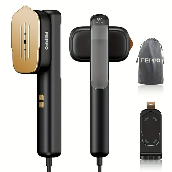 1100W Handheld Garment Steamer, 20S Fast Heat, Large Water Tank, Home & Travel