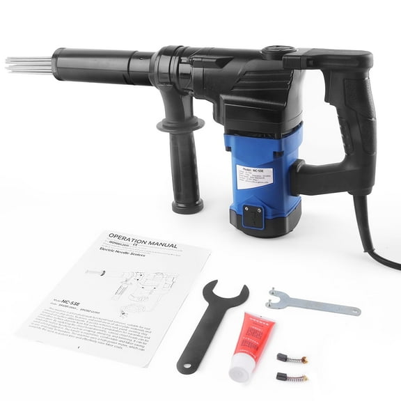 SWANSOFT Electric Needle Scaler, 1100W High-Power for Rust, Weld Slag & Paint Removal