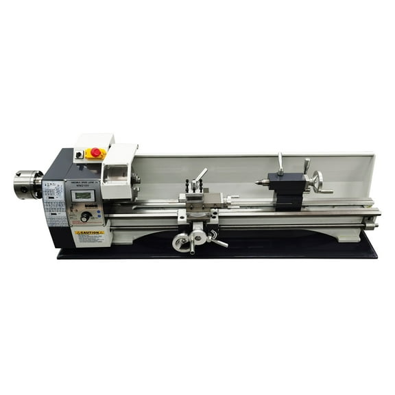 1100W WM210V Double Heads Double Chucks Precision Metal Bench Lathe Miniature Lathe 8"*32" 110V