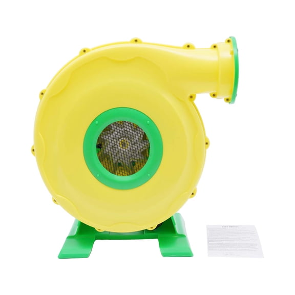 1100Watt/1.5HP High Power Air Blower for Large Inflatables, Inflatable Bounce House Blower, Portable Fan Pump Leaf Blower Corded Commercial for Spray Booth, Bouncy Castle, Jumper, Water Slid