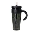 thumbnail image 1 of 1100ml Water Bottle with Straw - Leakproof Travel Cup for Hot & Cold Drinks | BPA-Free Plastic(Black), 1 of 6