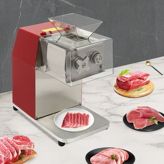 1100w Copper Core Motor Commercial Meat Cutter Slicer Shredding Cutting Machine