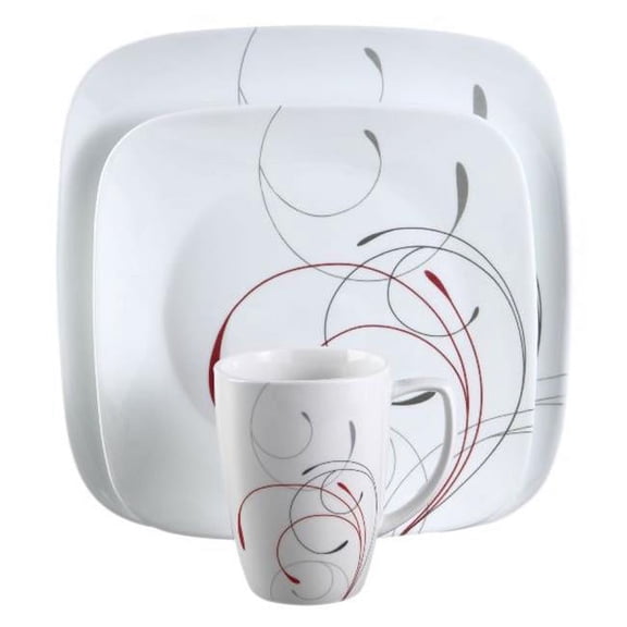 1101053 SQU 16 Piece Dinnerware Set - Splendor Square