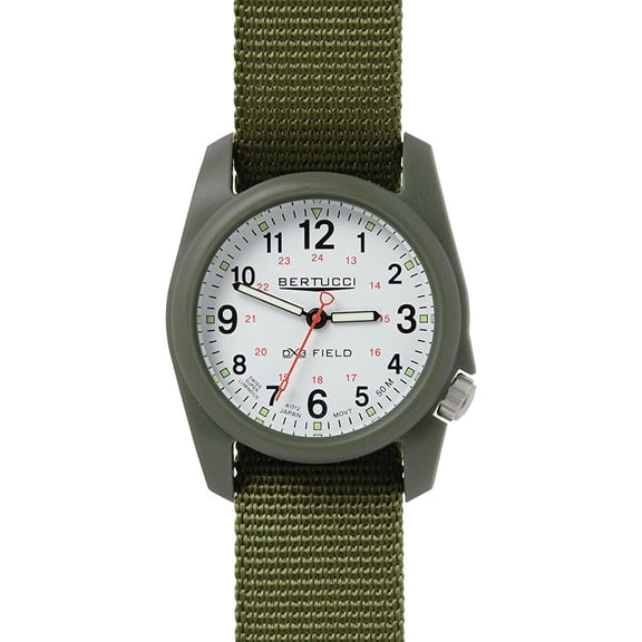 11019 Unisex Watch DX3 Field Olive Matte Finish Case With Forest Nylon Band