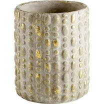 11054-Cyan lighting-Homage - small Planter - 6 Inches Wide by 7.5 Inches High