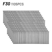 1105pcs Straight Brad Nails For Electric Nail Gun Stapler Nailers Staple-Guns F15 F20 F25 F30 For DIY Home Gardening-Woodworking F30