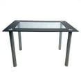 thumbnail image 1 of 110Cm Dining Table Tempered Glass Dining Table(Only Table), 1 of 2