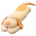 thumbnail image 1 of 110Cm Large Size Plush Dog Stuffed Animal Made Of Soft And Comfortable Shu Velveteen, Long Body Design With Closed Eyes For A Relaxing And Cloud-Like Sleeping, 1 of 2