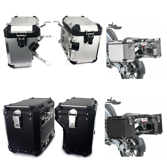110L Aluminum Panniers Luggage Case Side Boxes For BMW F750GS F850GS 2019 2020 2021 2022