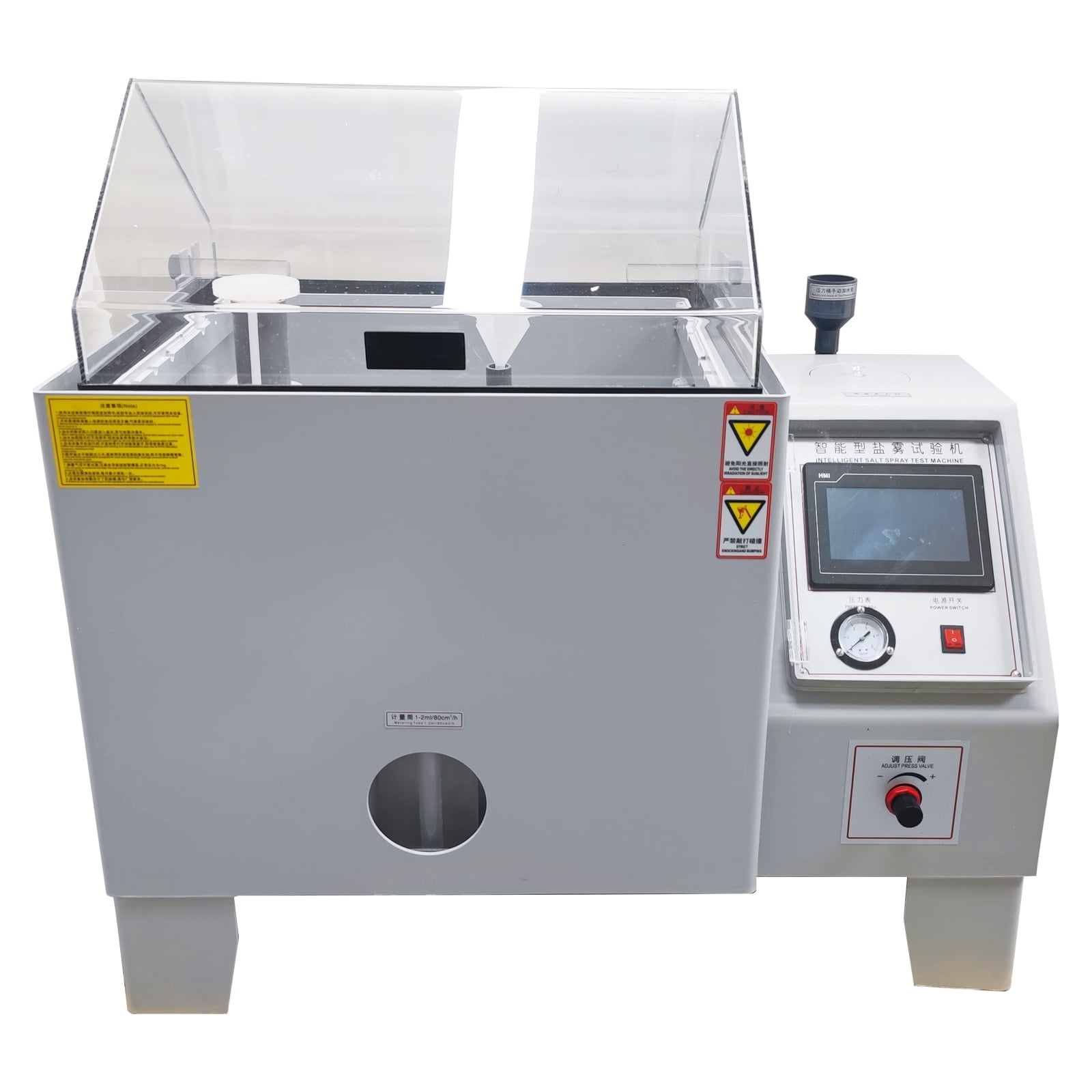 110L Lab Salt Fog Spray Corrosion Testing Machine Salt Fog Corrosion Test Chamber with Touch Screen 110V
