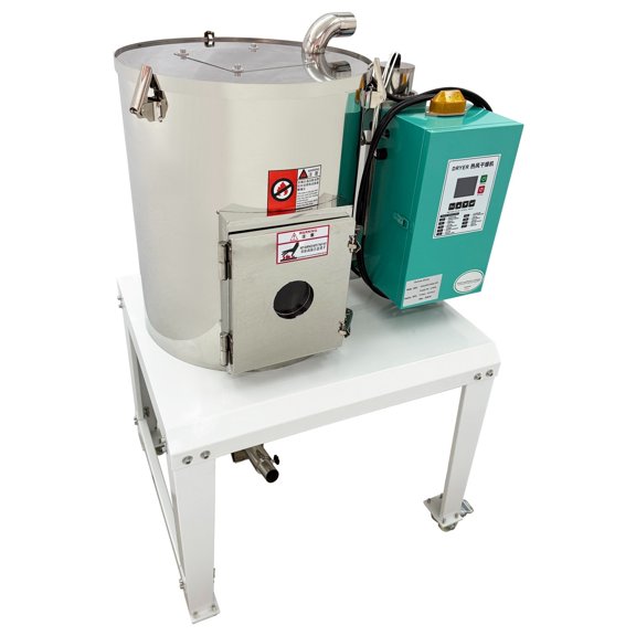 110LBS Plastic Dryer 220V 3 Phase Double-Layer Hot Air Drying Machine for PP PE ABS PVC Pellets