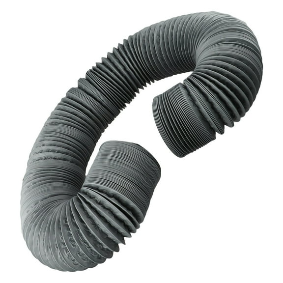 110Mm Fan Pipe Flexible Pvc Aluminum Tube 6M Air Conditioning Hose Air Vent Duct 110Mm Grey Smile Home