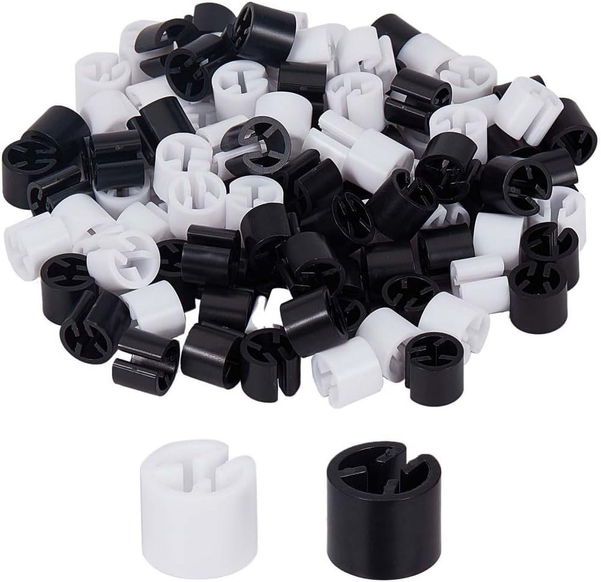 110Pcs Clothes Hanger Markers Blank Tags Garment Hanger Size Markers