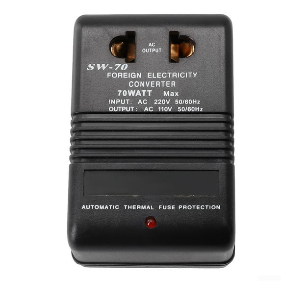 110V/120V To 220V/240V Step-Up&Down Voltage Converter 70W Transformer Travel