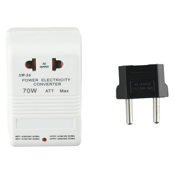 110V/120V to 220V/240V Step-Up&Down Voltage Converter 70W Transformer Travel