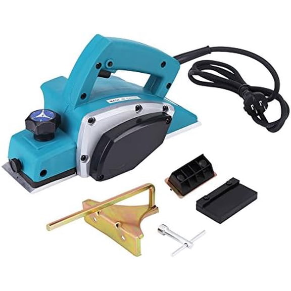 110V 13000-16000RPM 800W Electric Hand Planer, Portable Electric Wood Planer Hand Held Electric Woodworking Tool Power Hand Planer US Plug, Adjustable Cut Depth$$Tools & Hardware Other