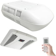 110V 15000BTU RV Air Conditioner, Low Noise Heat & Cooling Rooftop AC Unit for Camper, Fifth Wheel, Food Truck