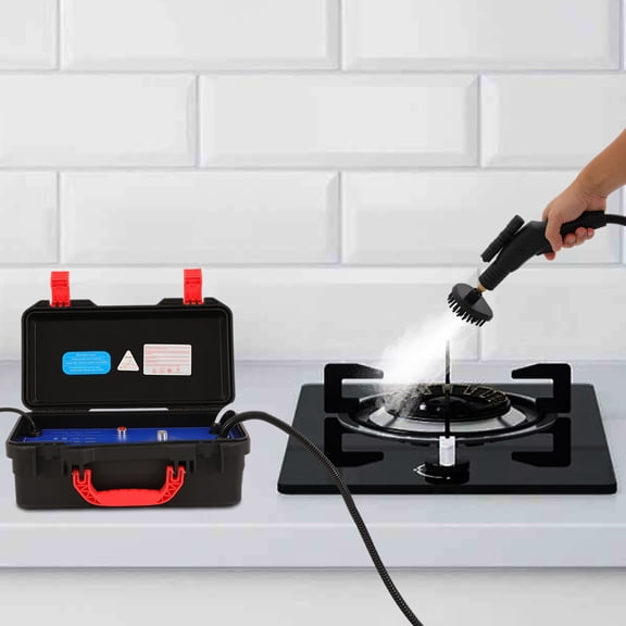 110V 1700W Portable Steam Cleaning Machine, Multi Nozzle Attachments, High Pressure Hot Steam Deep Clean for Home Surface Stains