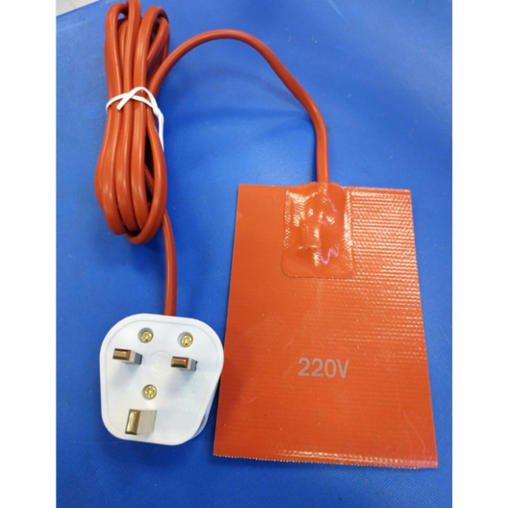 110V/220V 120W Car Engine Oil Pan Sump Tank Heater Mat Reduce Wear Pad