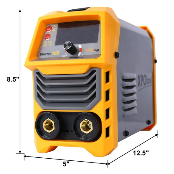 110V/220V Portable ARC Welder Actual 160A ARC/Lift TIG Welding Machine, Dual Voltage Electric Welder MMA Welding Machine Inversor Soldador With Lift Tig IGBT Inverter Welder Portable MMA Welder,