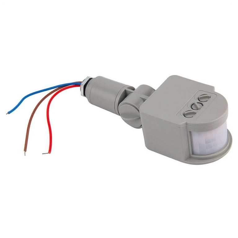 110V-240V Outdoor Wall Motion Sensor Switch Light Lamp LED PIR Infrared  Motion 180 Degree Rotation Switch Motion Sensor Detector 