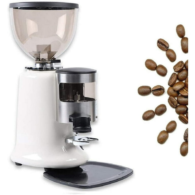 110V 350W Commercial Stainless Coffee Grinder Electric Grind Espresso  Coffee Maker Machine