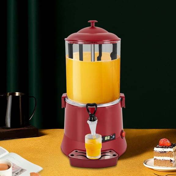 110V 400W 10L Hot Chocolate Making Machine, Adjustable Temperature Range 30-90 for Commercial and Home Beverage Production